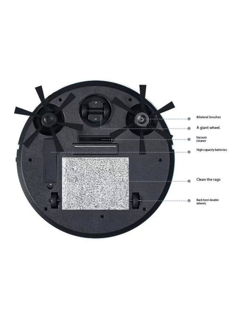 Clean Smart Clean Robot S31 Sweeper Intelligent Sweeping Robot, Multi-Functional Sweeping Vacuuming Mopping, 4500PA, 2400mAh Lithium Battery work for 90 minutes - Image 5